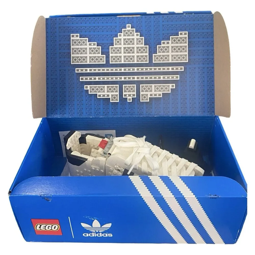 LEGO Icons: Adidas Originals Superstar (10282) Complete *Damaged Box - READ